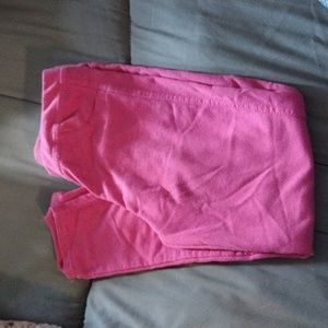 One step up pink leggings